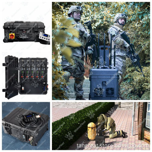 Vehicle Wireless Signal Bomb Eod Jammers Wf-Jamm5